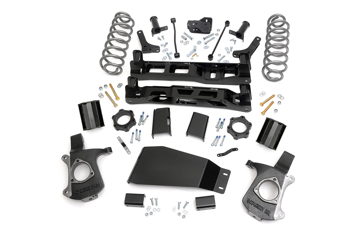 Chevrolet Avalanche Suspension Lift Kit - Front + Rear - Rough Country - 7.5 Inch - '07-'13